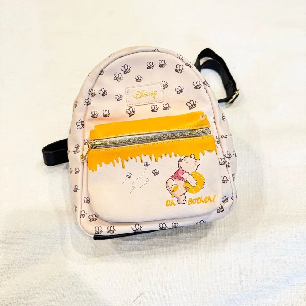 Loungefly Disney Winnie The Pooh Bees & Honey Mini Backpack Summer Travel - Picture 4 of 16
